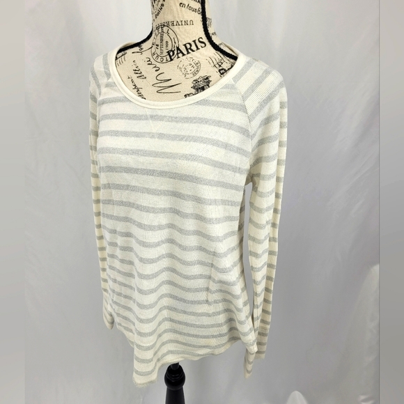 Sonoma Tops - Sonoma long sleeve shirt glitter stripes